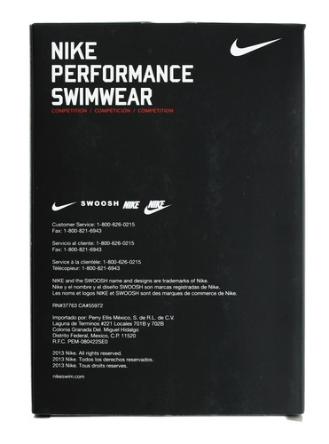Nike Amp Surge Swim Brief Boys NESS8037 Performance Swimwear Swimsuit MSRP $40 - Picture 5 of 11