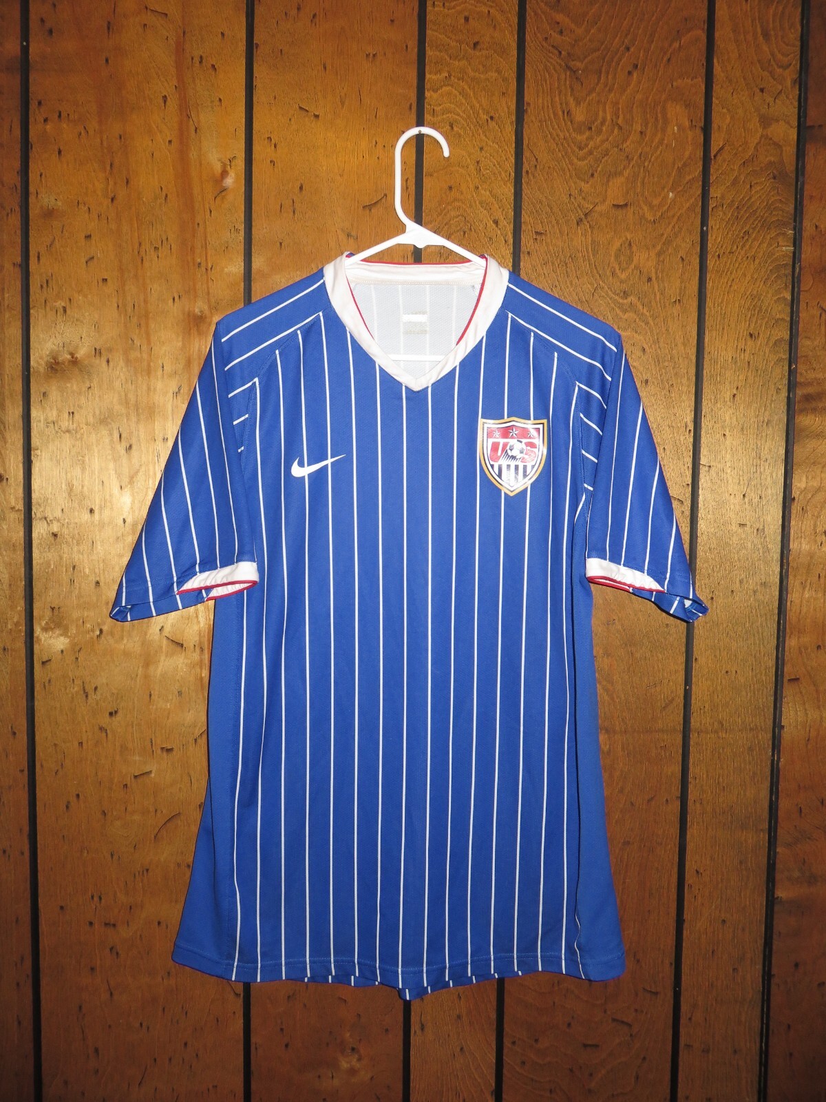 Nike 2006-2007 USA Blue Jersey Kit USMNT Soccer Copa America M