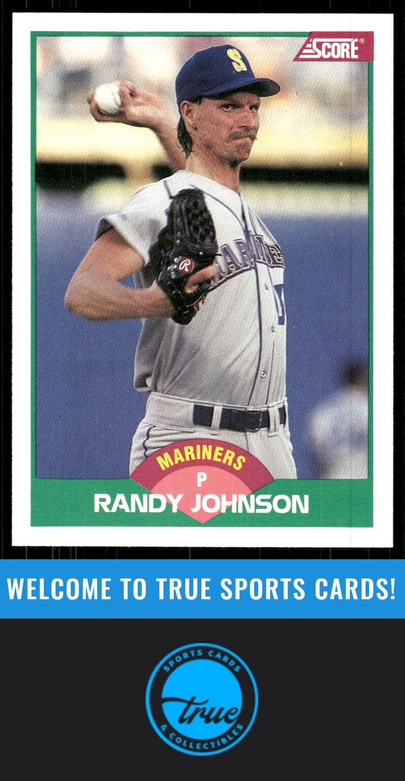 1989 Score Rookie & Traded #77T Randy Johnson