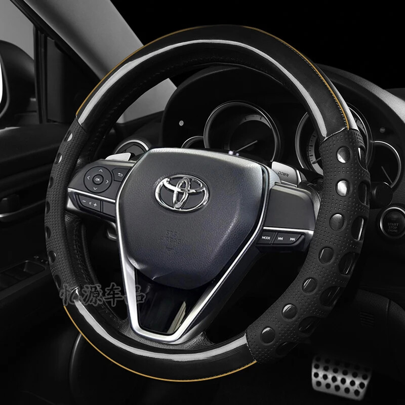 Non-Slip Universal Steering Wheel Cover Fits Toyota Camry Avalon Corolla RAV4