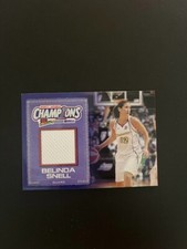 2008 Rittenhouse WNBA Champions Jersey Relic #/444 Belinda Snell