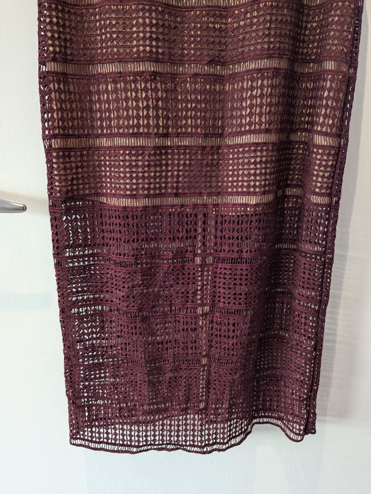 Keepsake The Label Dress Formal Womens Size Small Fig Red RRP $310 Party Wedding image 4