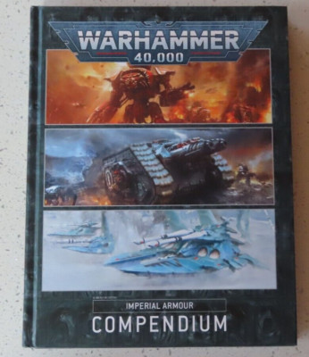 Forgeworld Warhammer 40k Imperial Armour Compendium Hardcover Buch 2020 NM VGC GW