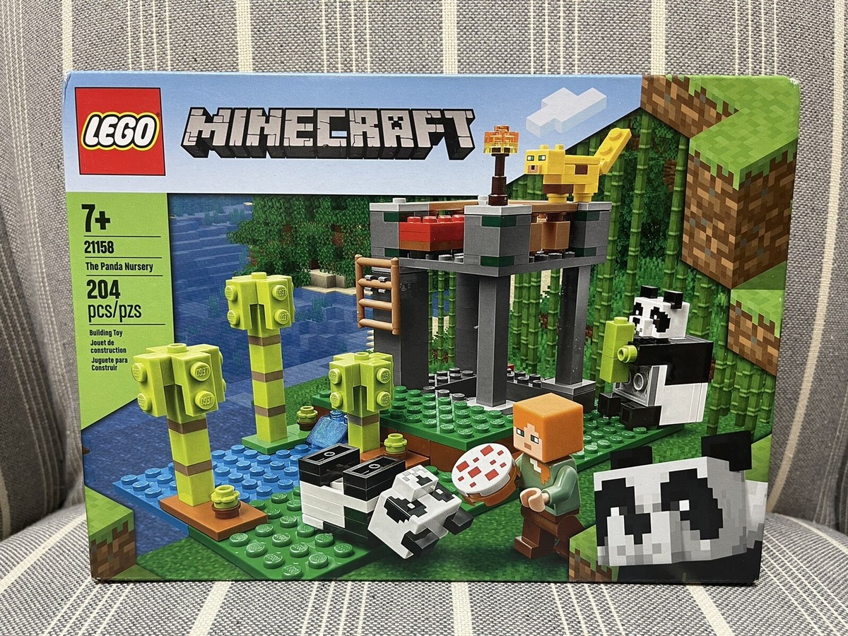 Lego Minecraft 2020 The Panda Nursery 21158 Set NEW Sealed