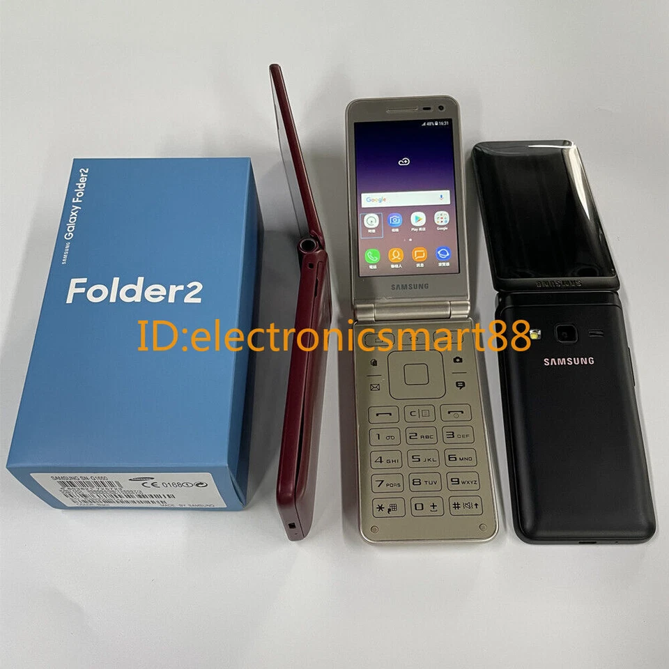Samsung Galaxy Folder2 SM-G160N SM-G1650 Flip Unlocked SmartPhone- New Unopened - Image 3 of 4