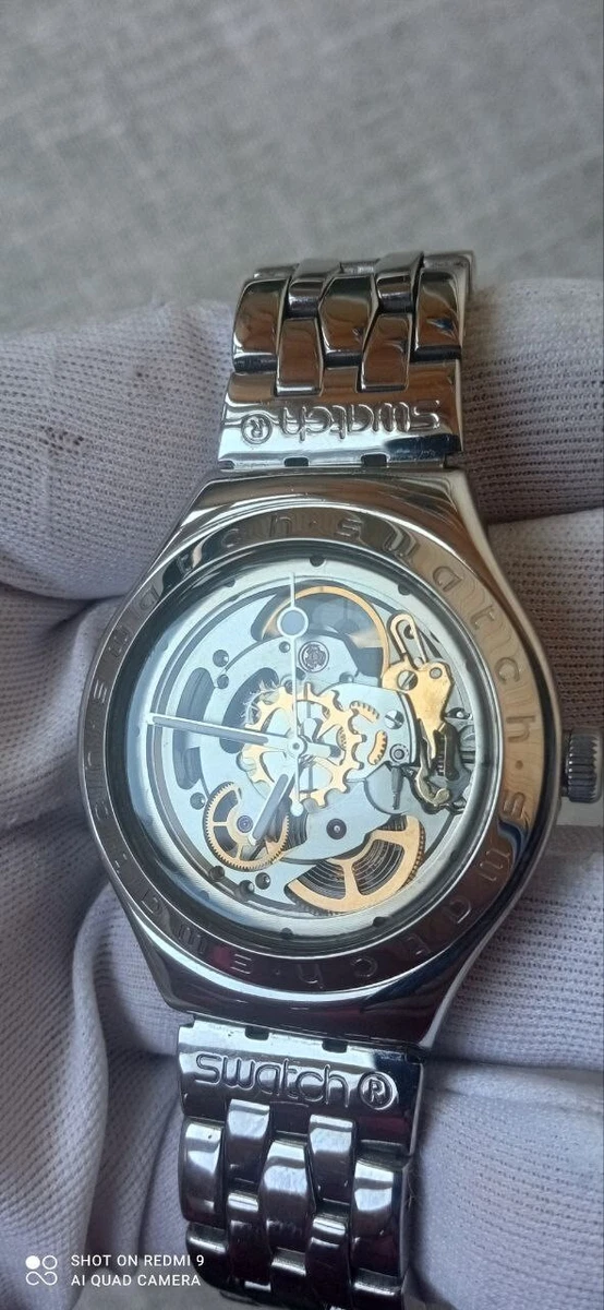 Swatch Classic Irony Body and Soul Automatic Men Watch 37mm YAS100G