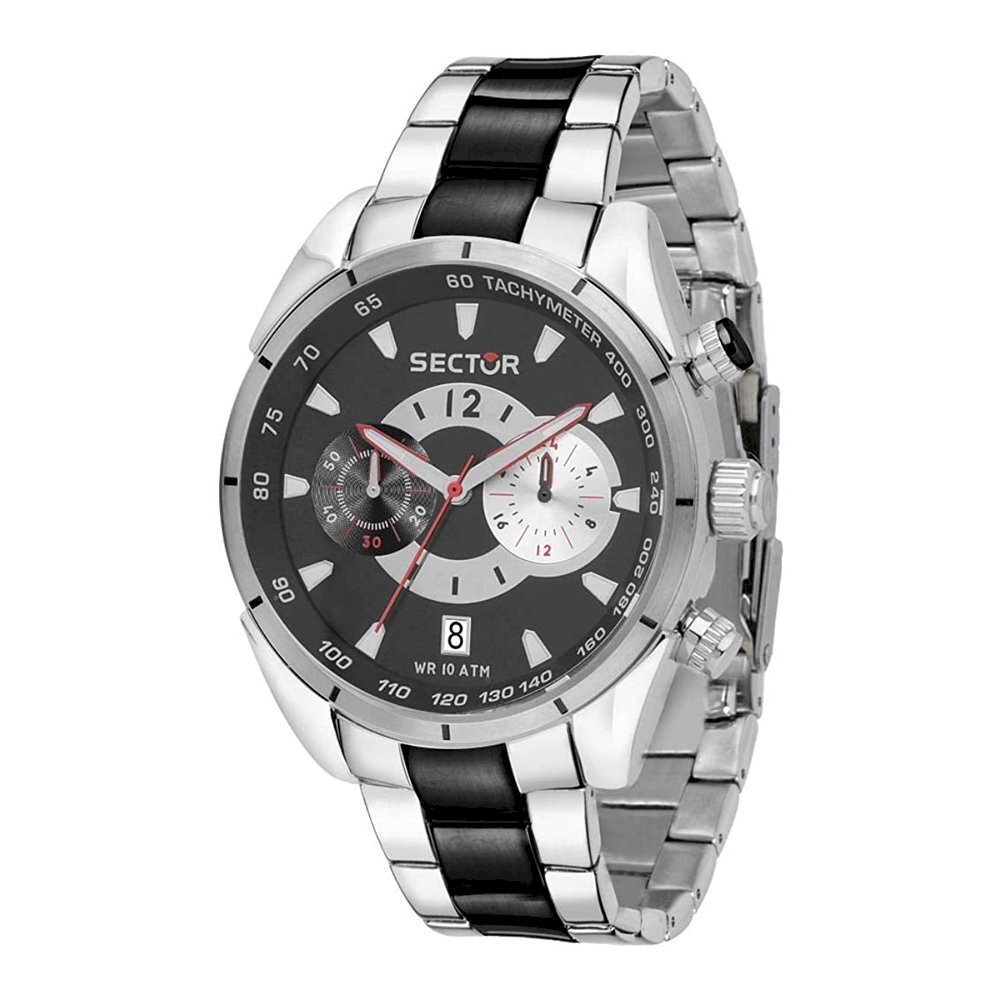Mens Wristwatch SECTOR 330 R3273794011 Chrono Stainless Steel
