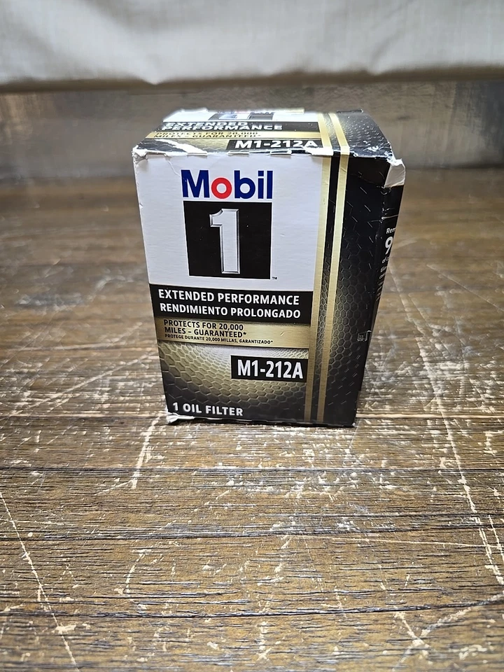 Filtro de aceite de motor de vida prolongada Mobil 1 M1-212A. 20000 millas Foto 2 de 4