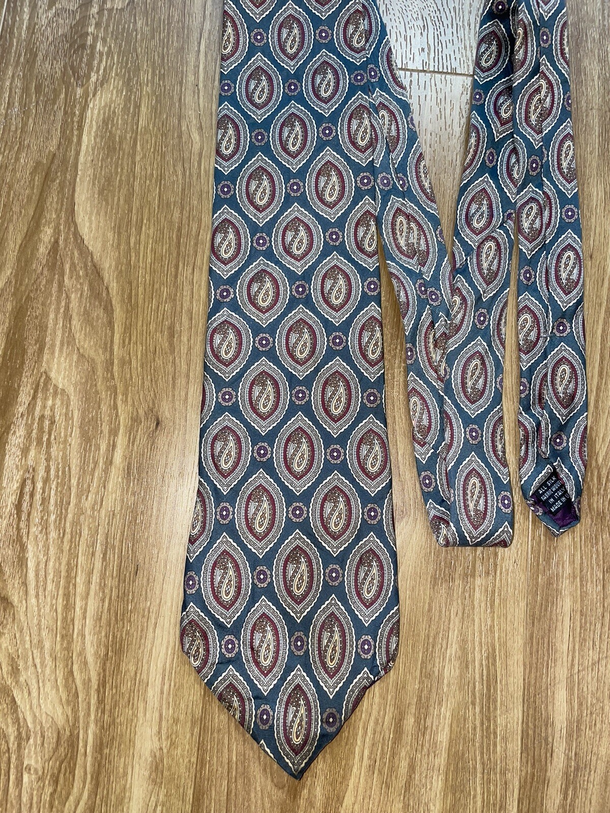 Christian Dior Tie Silk Made In USA Gem