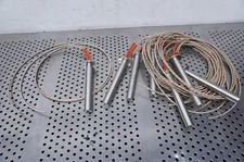 (Qty 7) Watlow Firerod Element  1100w 240 v   N6EX13B  9139 Heater Heating