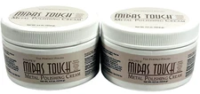 Midas Touch Metal Polishing Cream - Brass, Copper, Gold, Silver + - LOT of 2