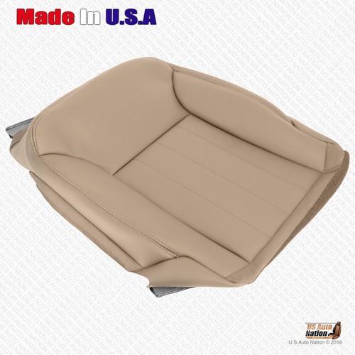 2006 -2008 Mercedes Benz ML320 ML350 ML500 ML550 Front Bottoms Leather Cover Tan - Picture 5 of 7