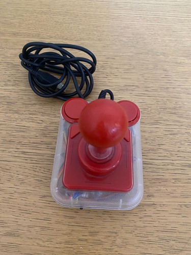 🕹️ Joystick Competition Pro 🕹️ rouge transparent USB PC SPEEDLINK version 🕹️ - Photo 2/6