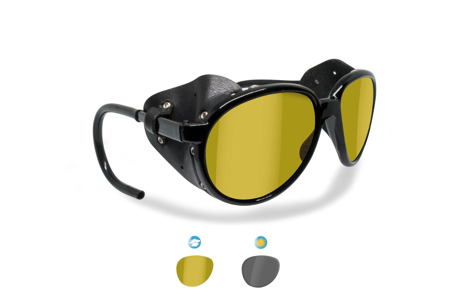 Bertoni Gafas Polarizadas de Montaña Glaciar Esqui Alpinismo Trekking CORTINA