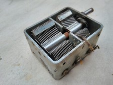 Röhrenradio TELEFUNKEN Salzburg Drehkondensator Scheiben kondensator Truhe