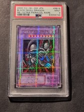YUGIOH! - DRAGO TESCIO NERO - RB 18 - PSA 9 - ULTRA RARA PARALLEL - MINT