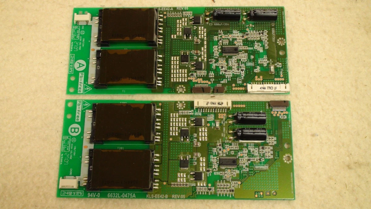 Carte Inverter TV PRO ELECTRO VIT71053.51 - Occasion, Fonctionnelle, Compatible France !