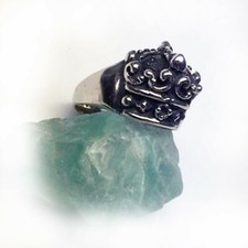 Crown Sterling Silver Ring