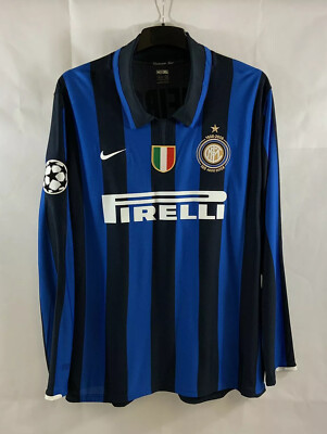 06-07 INTEL MILANO NIKE 長袖　インテルミラノ 2006-07 Inter Milan Nike Tracksuit - 9/10 - (M)
