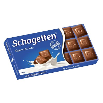 5 x Schogetten Alpenmilch Schokolade 100g (5er Pack)