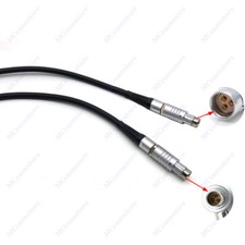 RS 3pin male to RS 3pin female for ARRI cmotion Remote Start Stop Record