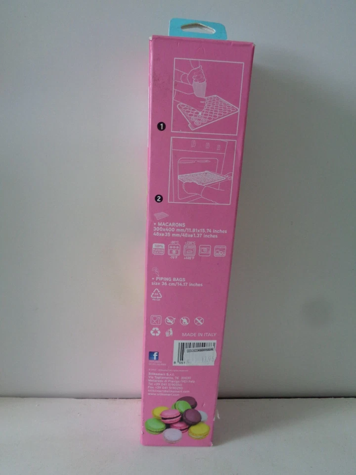 MACARONS Mattenset ° Silikomart Backmatte ° OVP! - Bild 3 von 4
