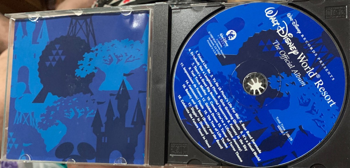 2000 Walt Disney Records World Resort The Official Album CD Y2K