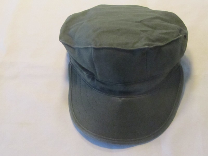 US MARINE CORPS  1990 GULF WAR COTTON SATEEN 100% COTTON CAP OG-107 - SIZE SMALL