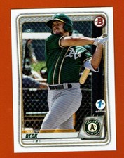 2020 Bowman 1st Edition Austin Beck BFE-16 Oakland A's