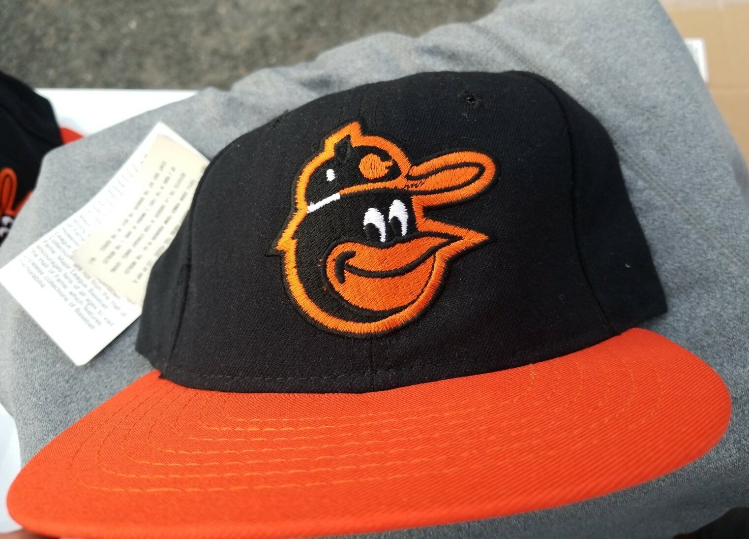 VTG 80s Roman Cap Hat Baltimore Orioles Cooperstown Collection MLB 6 7/8 RARE