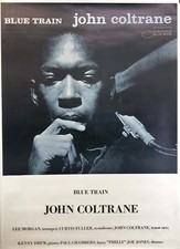 John Coltrane / LARGE "BLUE TRAIN" POSTER