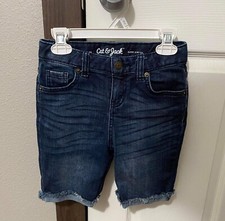 Cat  Jack Girls Denim Shorts Size 6