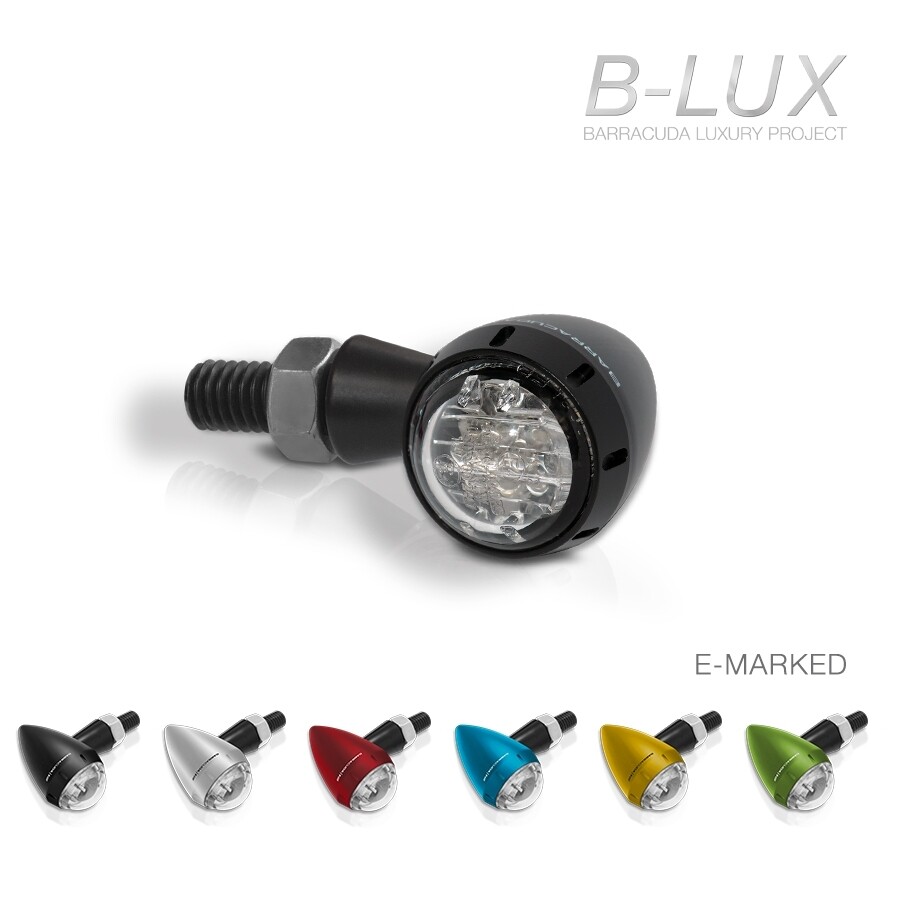 S-LED Barracuda B-LUX ROSSO (coppia) Universal - Indicators