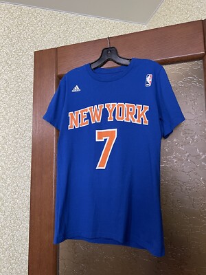 Preowned Adidas New York Knicks #7 Carmelo Anthony Shirt Size S