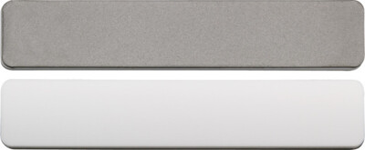 Eze-Lap Double Sided Sharpening Stone CD4 Measures 4'' x 3/4''. One side is super