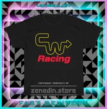 New CW Racing Products Logo Men's T-Shirt American Men T-Shirt