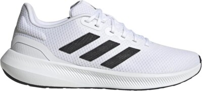 NIB Women's adidas RunFalcon 3 White Oreo Running 9.5 Sneakers Trainers Shoes