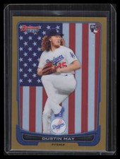2020 Bowman's Best Decade's Best Gold Refractor db3 Dustin May Rookie 25/50