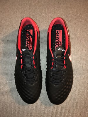 Nike Magista Opus II SG ACC Soccer Cleats Black Red 852699-062