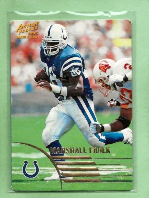MARSHALL FAULK - 1995 Action Packed - #6 - Colts - Comb. Shipping