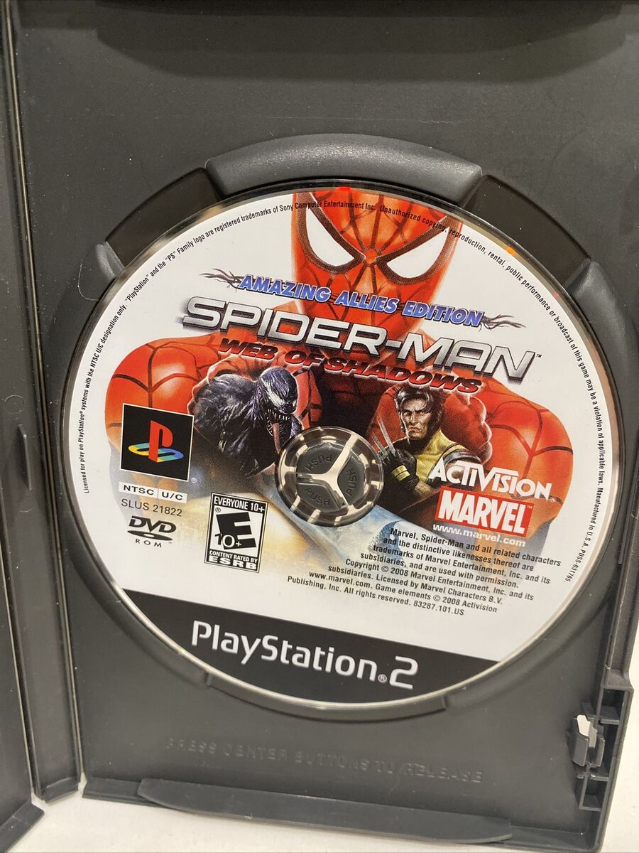 Spider-Man Web of Shadows Amazing Allies Edition N PS2