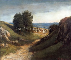 Gustave Courbet Paysage Guyere Artiste Tableau Reproduction Sur Toile Peinture Ebay