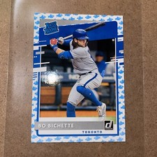 2020 Panini Donruss Bo Bichette 🦈BABY SHARK🦈Rated Rookie RC #37 SP