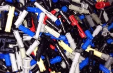 LEGO / 100X Connectors / Friction / Technic / Push Pins / Peg / Mixed Colors