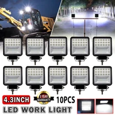 Colight 4" Inch LED Work Light Bar Flood Cube Pods Driving Off-Road Tractor 4WD