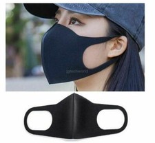 3 PCS Reusable Washable Breathable Fashion Unisex Face Thin Sponge Mask Cover