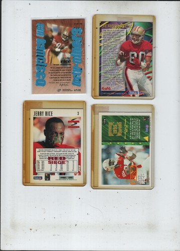 Jerry Rice Insert-pack de 4 - Imagen 2 de 2