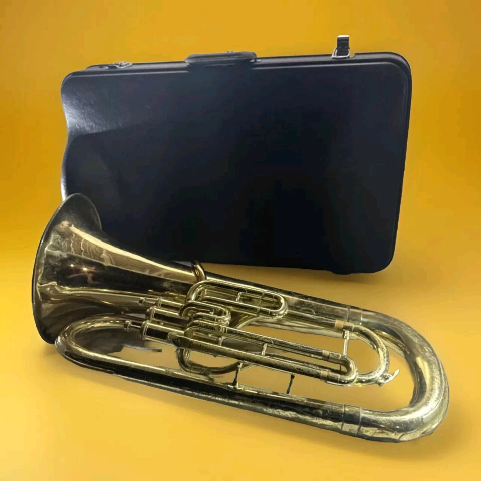 Yamaha YEP-201 3 válvulas eufonio/estuche Foto 2 de 4