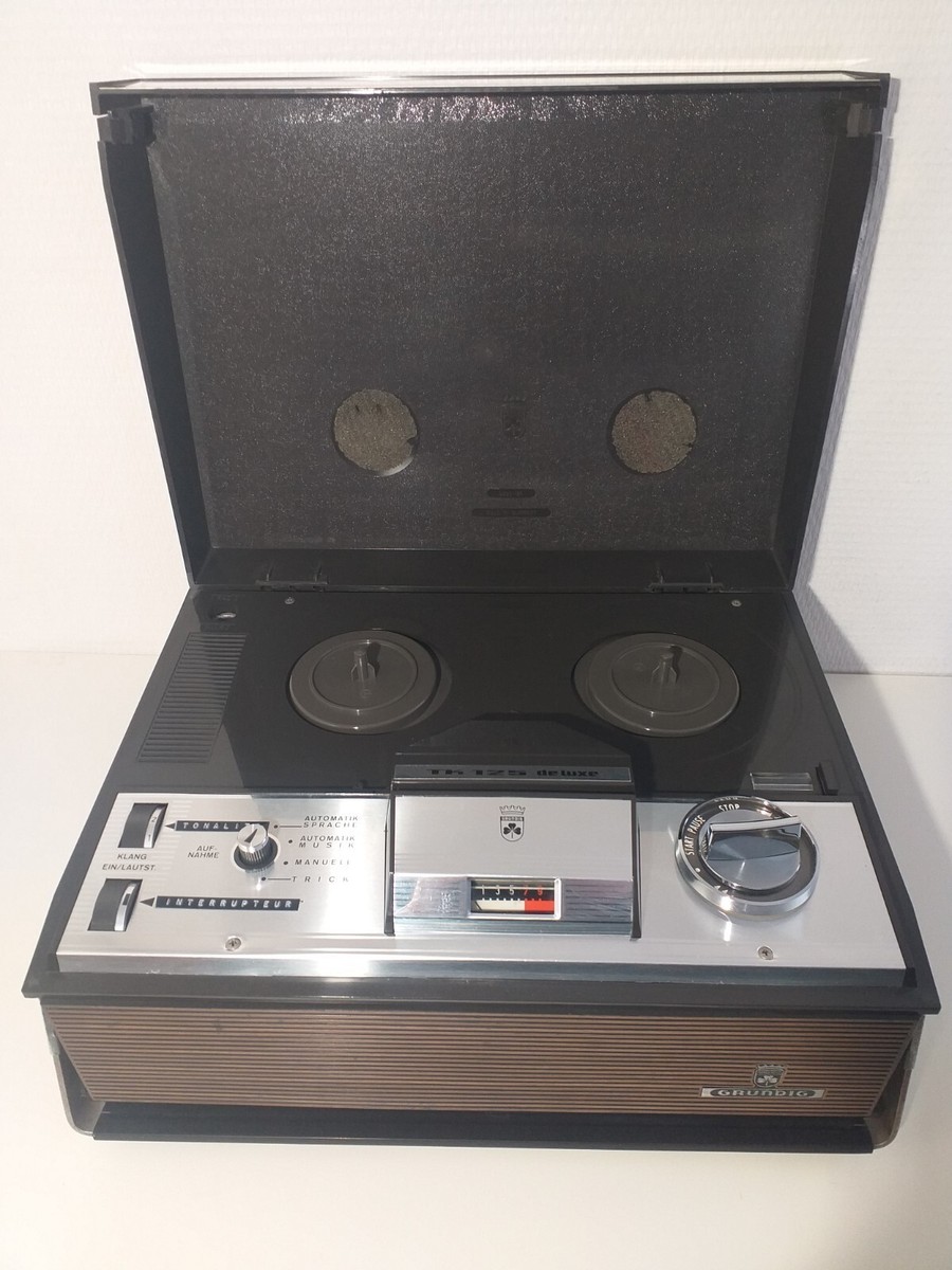 Grundig TK 125 De Luxe Magnétophone à Bande | eBay