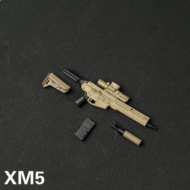 1/12 Soldier XM7 NGSW RM277 XM5 XM250 Gun Model for 6'' figma HASUKI | eBay